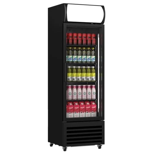 Kühlschrank 1 Glastür - 375Ltr