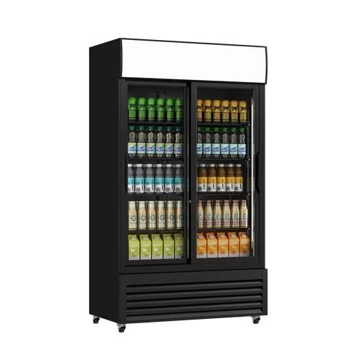 Kühlschrank mit Schiebetüren aus Glas - 760Ltr