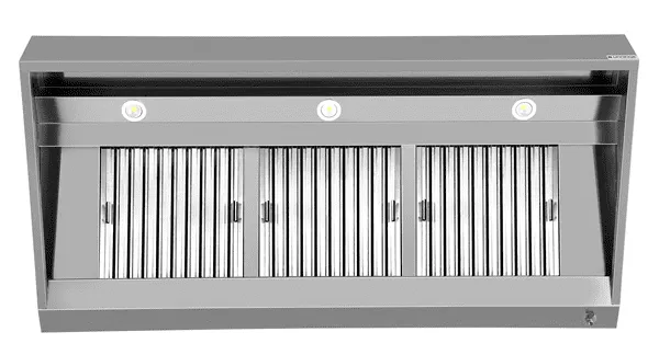 Wandmontierte Haube 950 – B1800xD950xH400