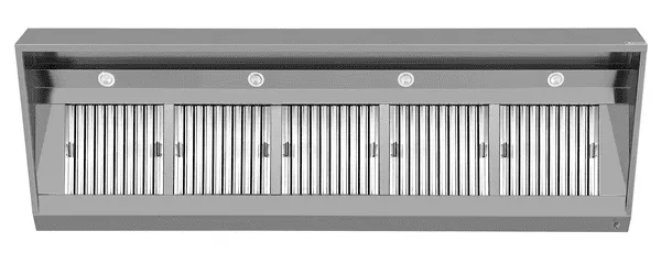 Wandmontierte Haube 950 – B2800xD950xH400