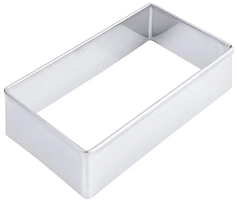 Ausstecher rechteckig glatt 8,5 cm