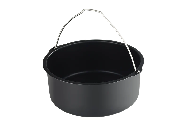 Backform NUTRI-FRYER EDELSTAHL NEW Heißluftfritteuse Brotkorb Cake Barrel | Zubehör