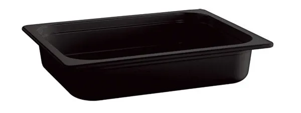 GN-Behälter ECOLINE Melamin Schwarz Gastronormbehälter 65 & 100mm Tiefe