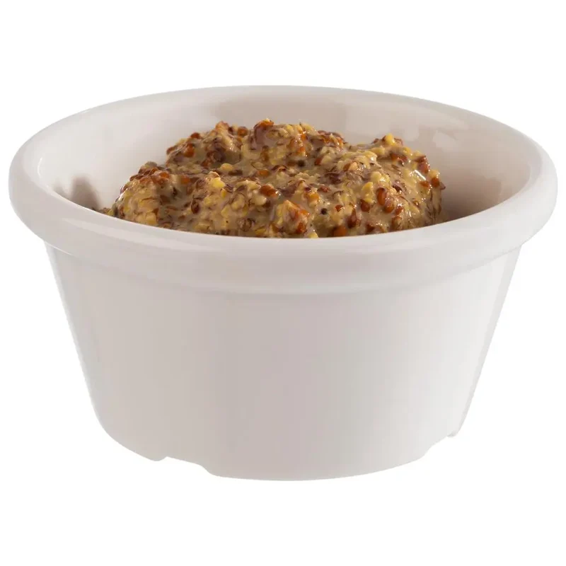 Dipschälchen 12er Set Ø 7cm H: 3,5 cm 70 ml pet Weiß