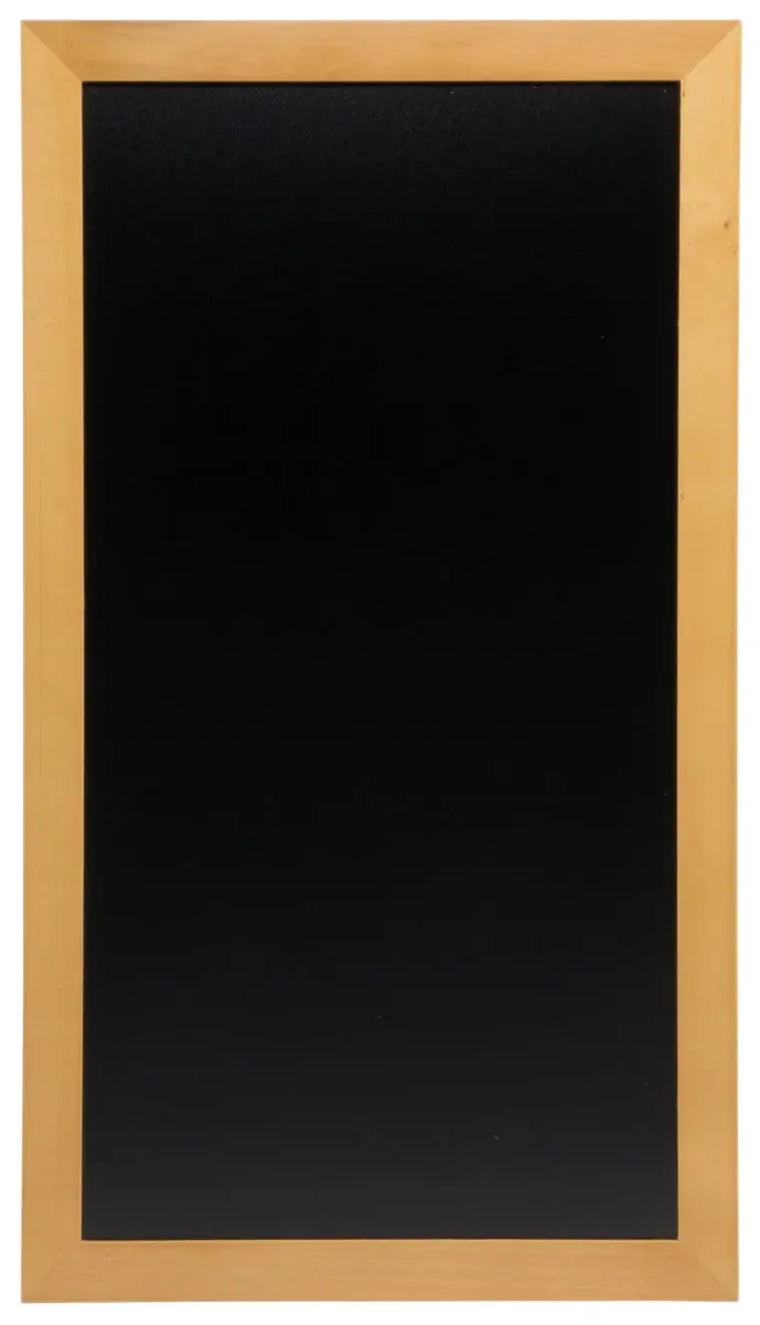 Wandkreidetafel teakfarben 100 cm
