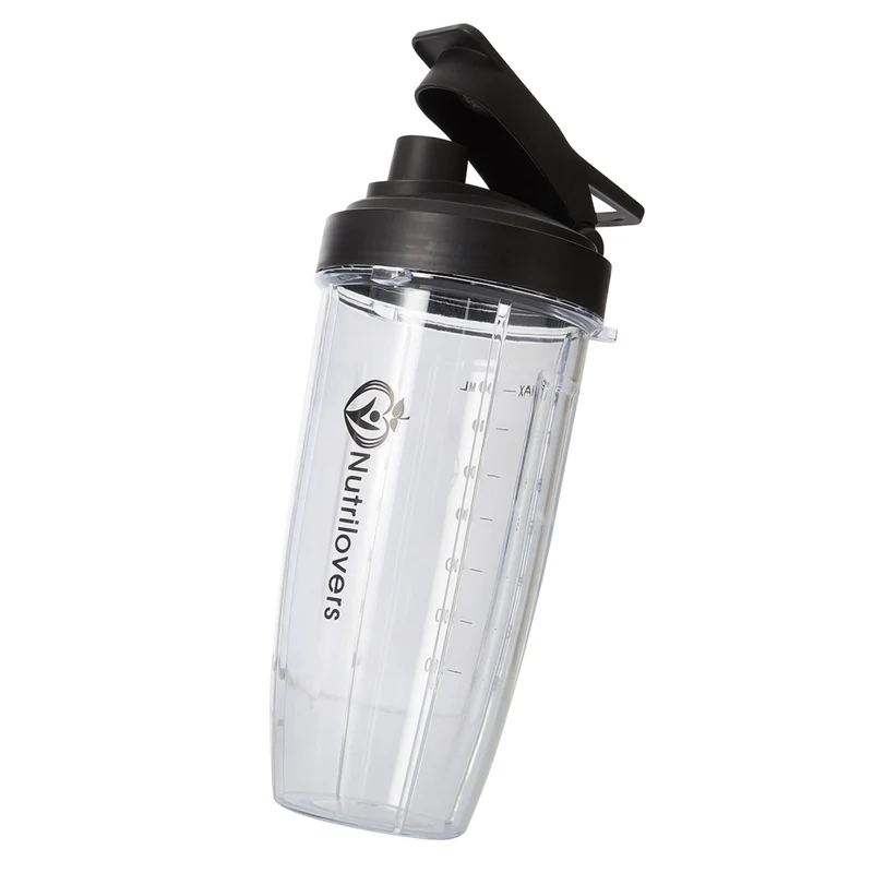 Becher zum Blenden, groß (0,8 Liter) MIT Trinkkappe | NUTRI-BLENDER NEW Smoothiemaker