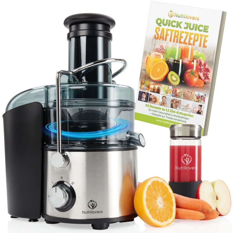 Entsafter QUICK-JUICER MAX Zentrifugal-Entsafter mit XXL-Einwurf