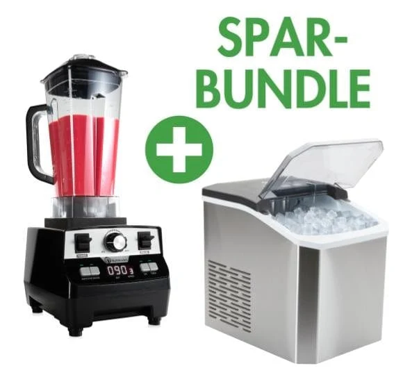 NUTRI-BLENDER MAX Hochleistungsmixer + NUTRI-ICE MAKER Eiswürfelmaschine | Spar-Bundle
