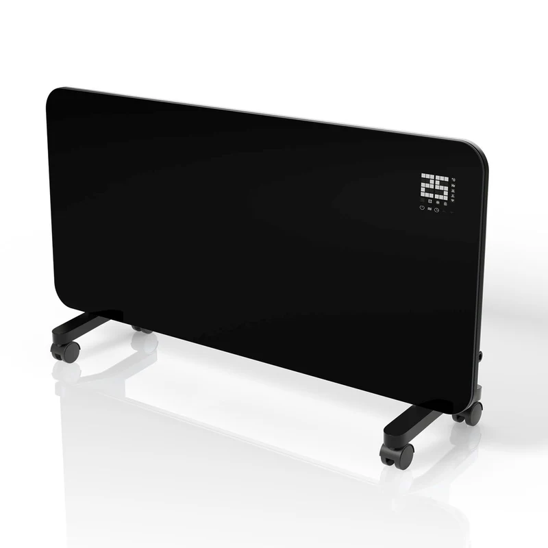 Glaskonvektor mit bis zu 2000 W