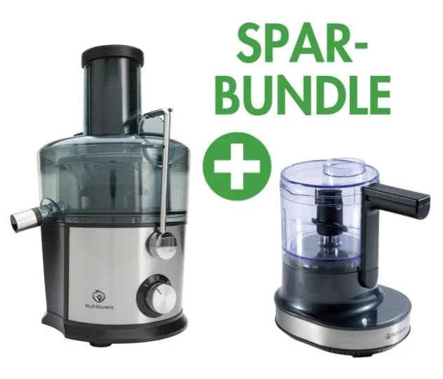 QUICK-JUICER & NUTRI-CHOPPER 4D - Entsafter & Zerkleinerer | Spar-Bundle