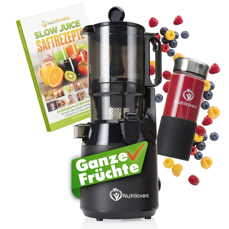 Slow Juicer NUTRI-PRESS MAX Ganze Früchte entsaften - 135mm, BPA-frei
