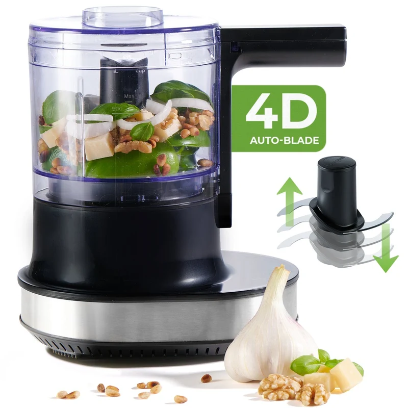 NUTRI-CHOPPER 4D (B) Zerkleinerer Multifunktional| 100% BPA-frei