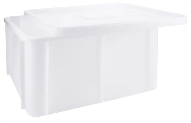 U-Rand Lebensmittelecht Stapelkasten weiß 13-18 Liter 40x30cm