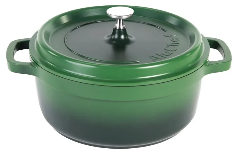 Cocotte rund 28 cm / rot