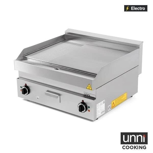 Elektrische Grillplatte – 1/3 gerillt
