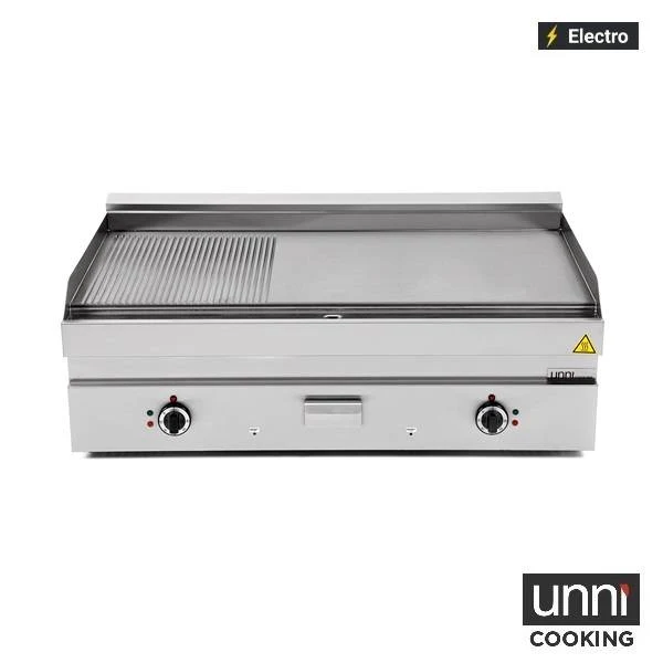 Elektrische Grillplatte – Geriffelt 1/3 – E65GP30B-G