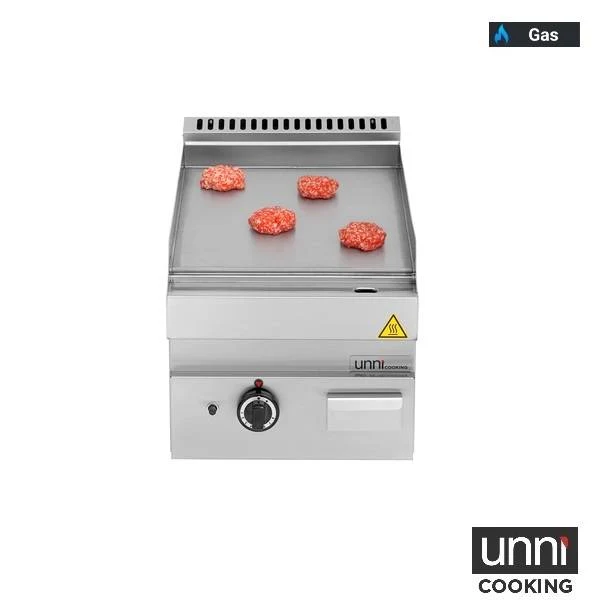 Gas-Griddle - Glatt - G65GP10B+S
