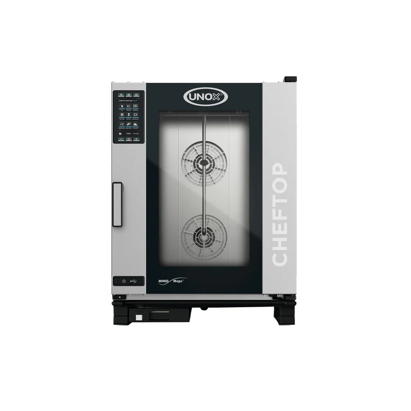 Unox Kombidämpfer CHEFTOP, 10 GN 1/1, Rechtsanschlag, Betriebstemperatur 300°C