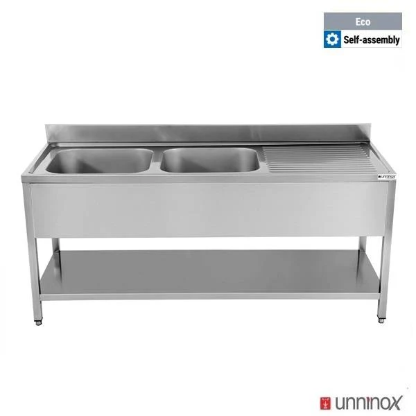 1600x700xH850mm 2 Schalen links