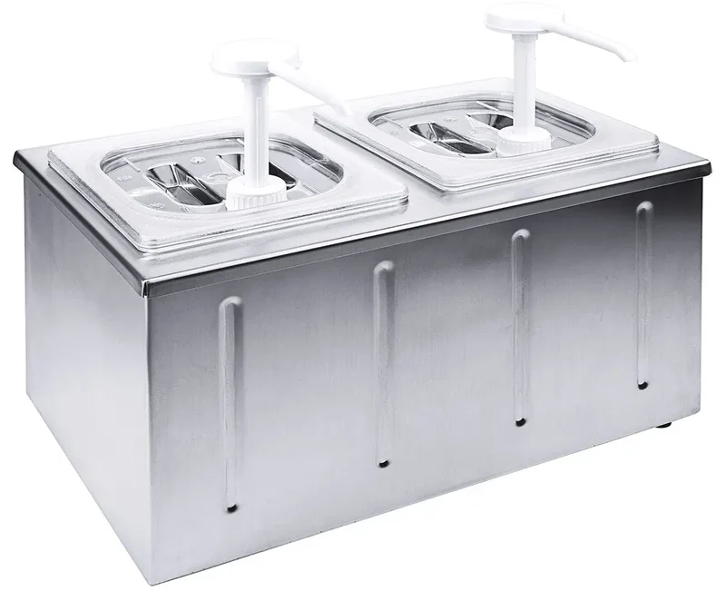 Saucendispenser mit Kühlung 2 Behälter