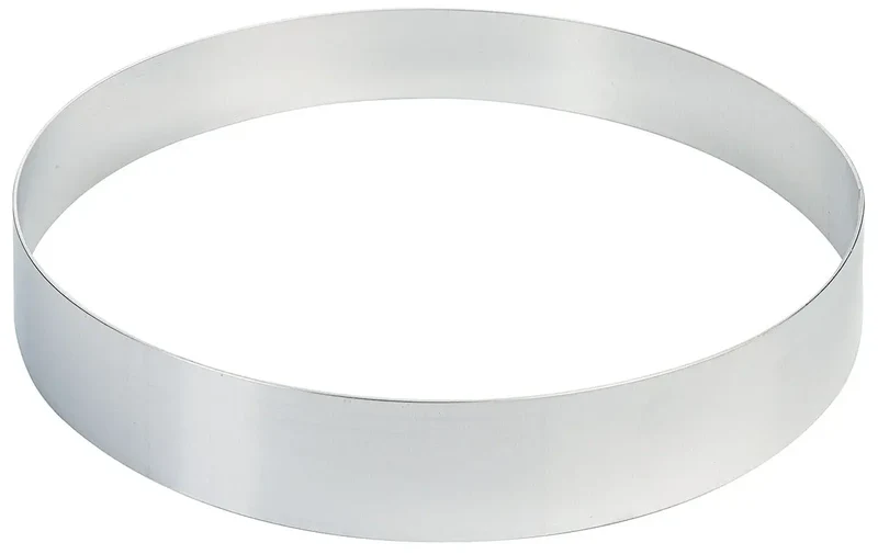 Tortenring Rund Aluminium 380mm