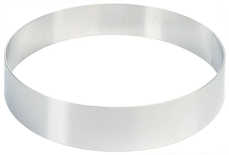 Tortenring Rund Aluminium 300mm