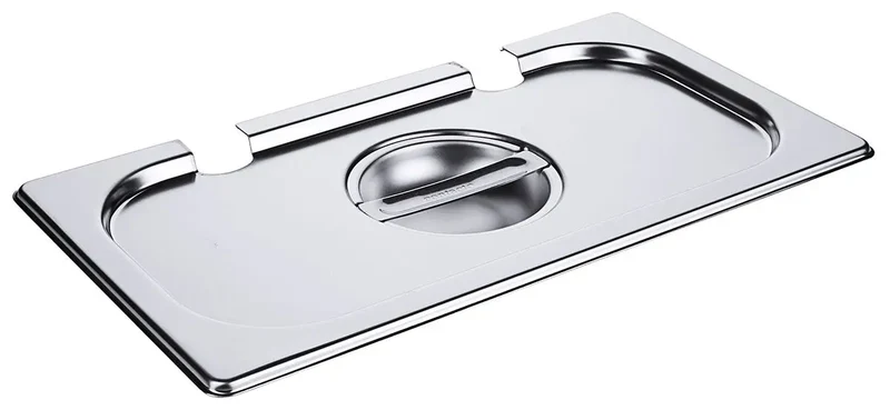 Edelstahl Deckel zu Bestecksammler GN1/3