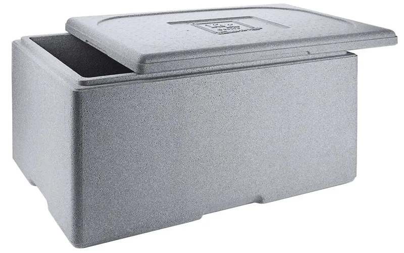 Thermobox EPS GN 1/1 45 l 60 x 40 x 33 cm grau