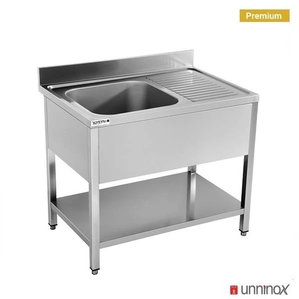 120x70xH85cm – Spüle links