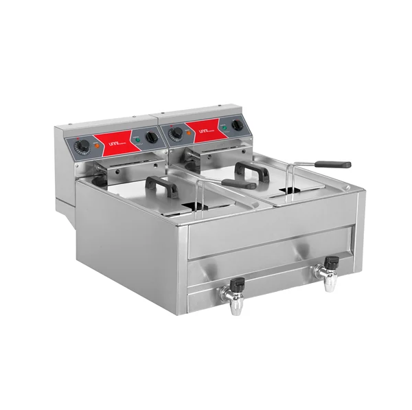 Elektrisch 2x10L 50°C/200°C 2x9kW (400V)