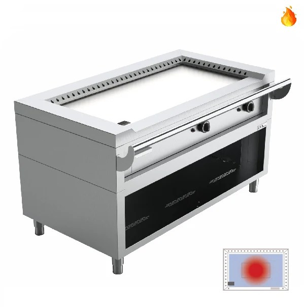 Teppanyaki – Teppanyaki-Grill – Gas – 8,5 kW – GAS – TPI2-G