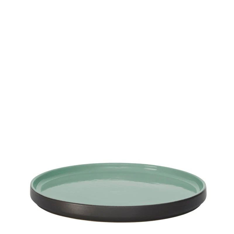 6 Stück WMF Teller flach GEO grün Ø 22 cm
