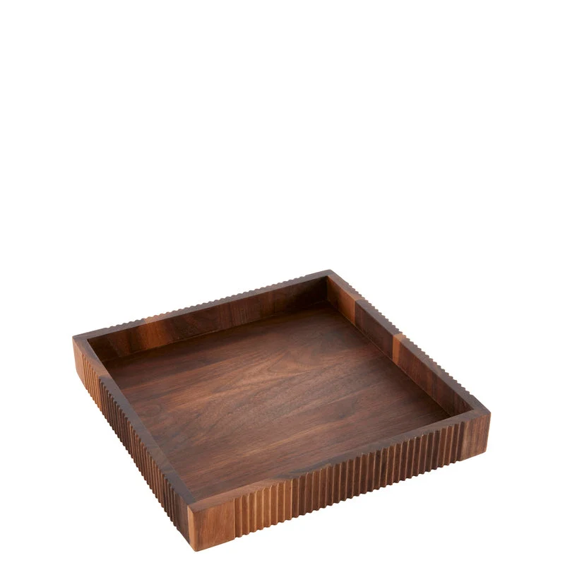 WMF Tablett Holz Walnuss quad. 25x25x4cm