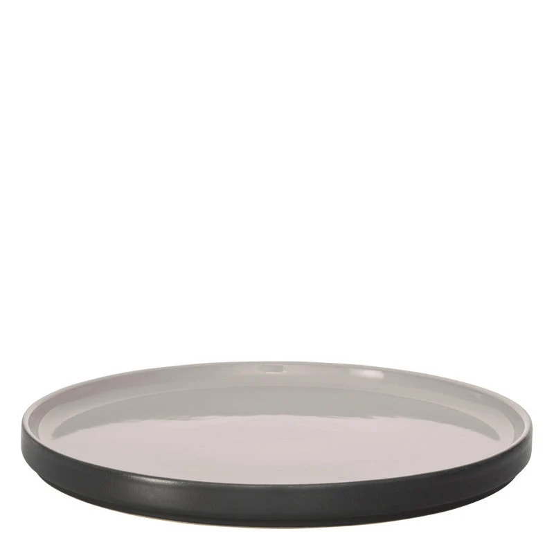 6 Stück WMF Teller flach GEO taupe Ø26cm