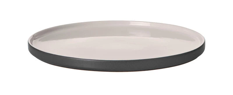 6 Stück WMF Teller flach GEO taupe Ø 29 cm