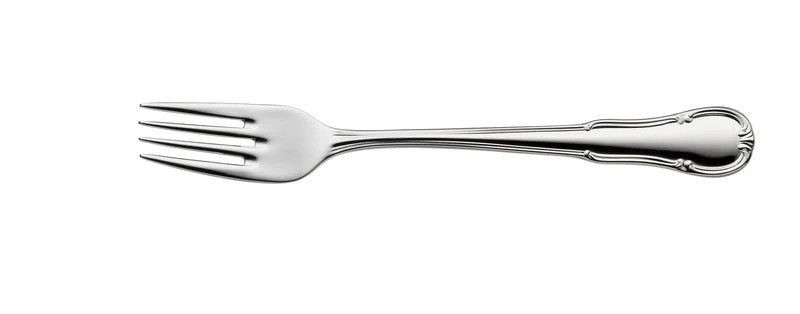 12 Stück WMF Fischgabel BAROCK – Cromargan® Edelstahl 18/10, poliert