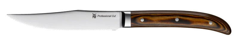 6 Stück WMF Steakmesser MB RODEO – Cromargan® Edelstahl 18/10, poliert