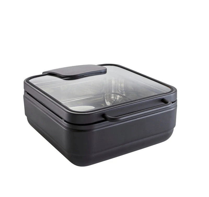 WMF Chafing Dish GN2/3 black HOT&FRESH BASIC – Cromargan® Edelstahl 18/10, poliert