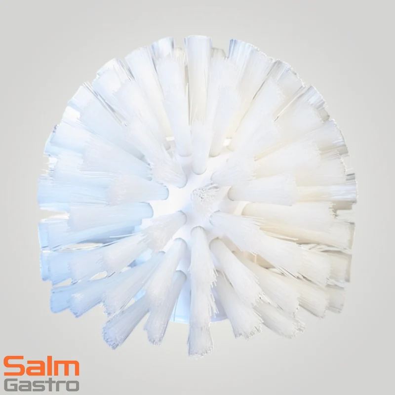 Vikan Tankbürste weiss 120xD135 ohne Stiel rund Borsten weich Polyester