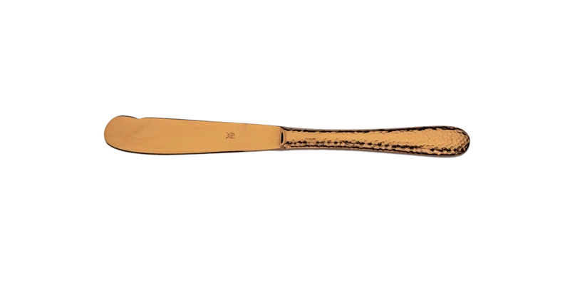 12 Stück WMF Brot-/Buttermesser SITELLO PVD Hellkupf. – Cromargan® Edelstahl 18/10, poliert