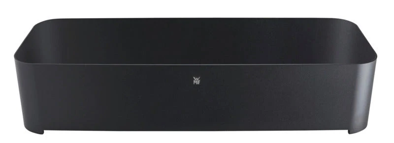 WMF Rahmen black GN 2/4 - 130 QUADRO – Cromargan® Edelstahl 18/10, poliert