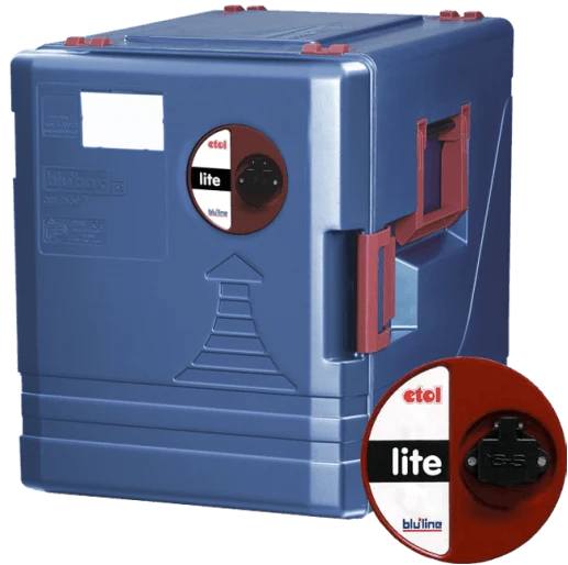 Blubox 52 gn hot lite Speisetransportbehälter umluftbeheizt 639x446x560 mm