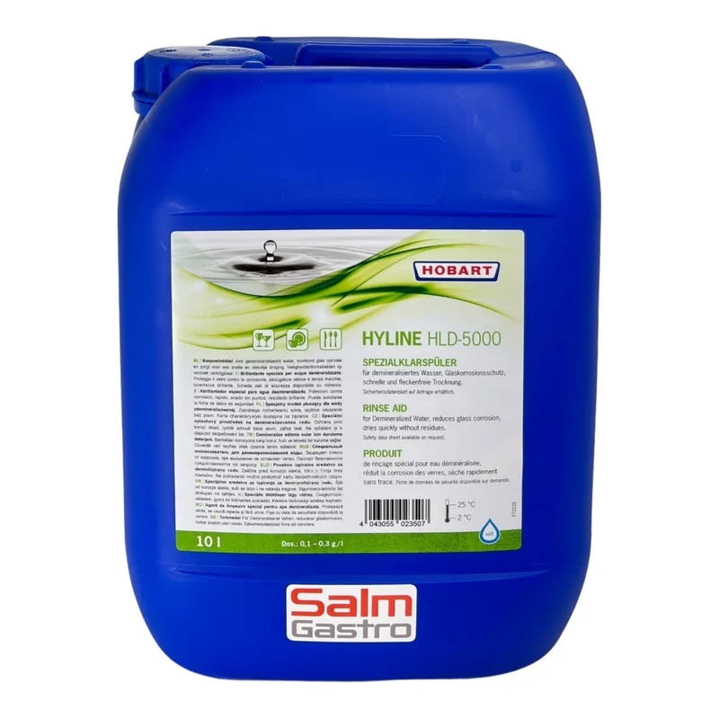 Hobart Klarspüler HLD-5000 bei Osmose und Vollentsalzung 10L