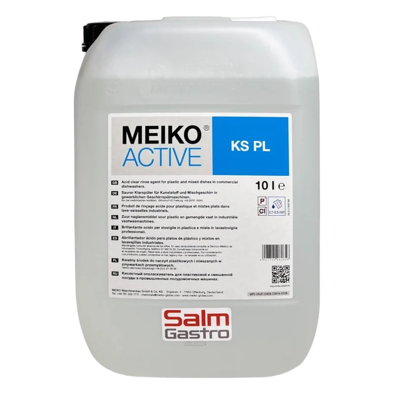 Meiko ACTIVE KS PL 10L Neutraler Klarspüler für Kunststoff