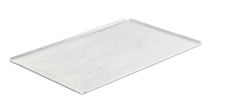 Virtus Backblech aus Aluminium unbeschichtet 435x340 4 Seiten 45°