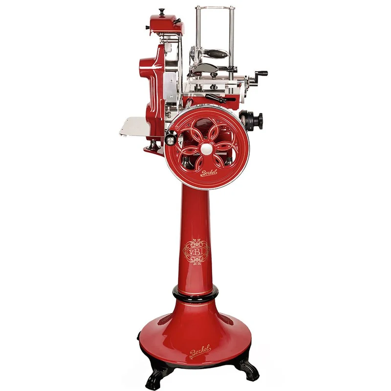 Berkel Aufschnittmaschine Volano B2 rot inkl. Standfuß