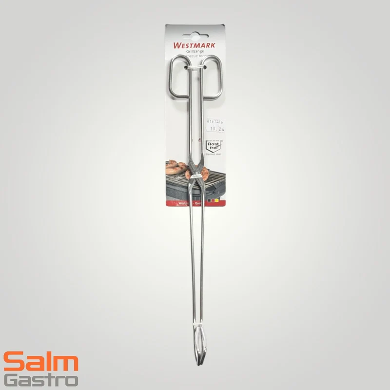 Westmark Grillzange CNS 380mm geriffelte gebogene Enden