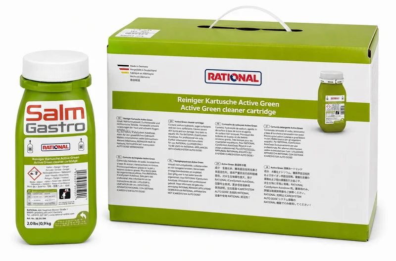 RATIONAL Reiniger Kartusche Active Green für iCareSystem AutoDose 6 Kartuschen