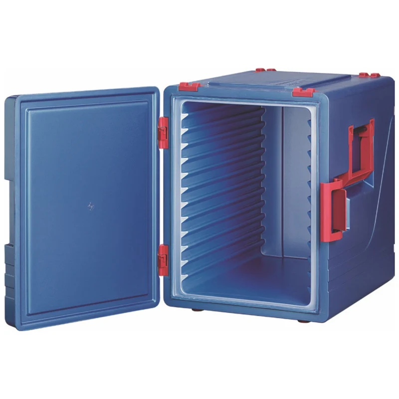 Blubox 52 gn Speisentransportbehälter unbeheizt blau metallic