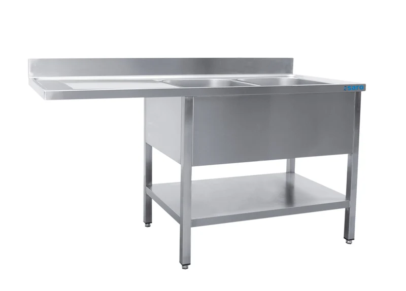 Saro Spülcenter 2 Becken rechts - B 2000 x T 700 mm